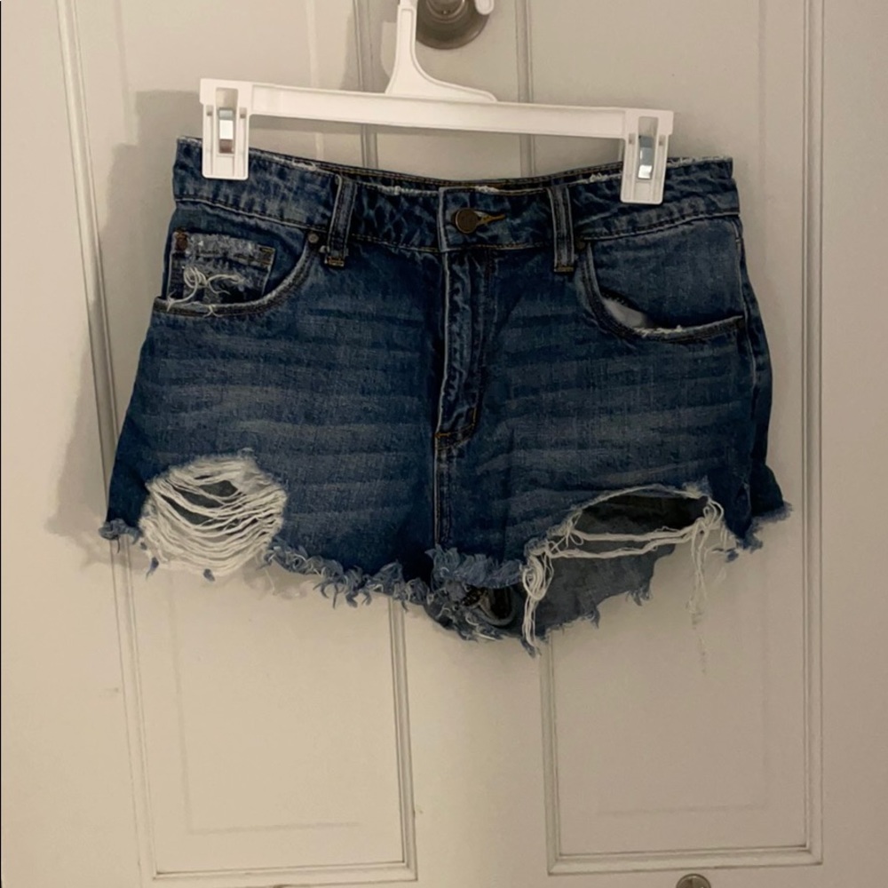 Jean shorts